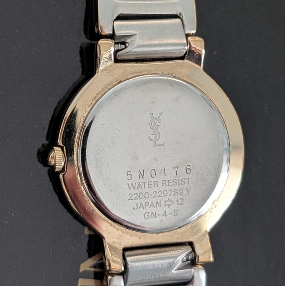 Yves Saint Laurent Gold and Silver Watch‎ Set (His And Her) - Picture 5 of 12